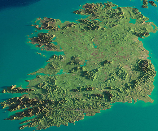 Irish map